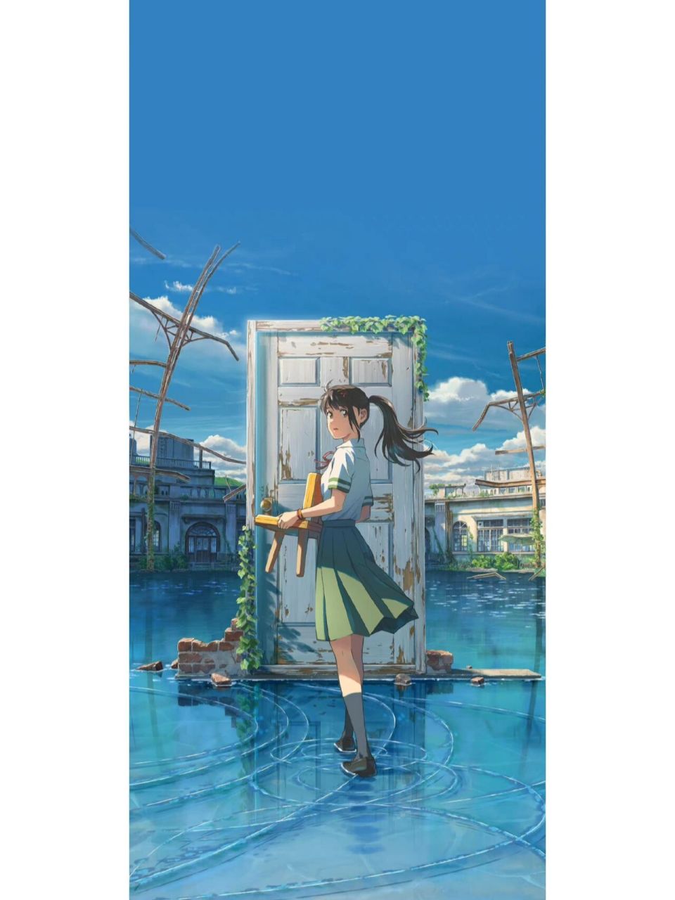 新海诚《铃芽之旅》壁纸 你期待三年之约吗