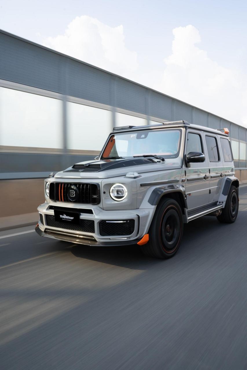 不得不说巴博斯g900用亚灰这个颜色来搭配的真的太惊艳了,为了更加