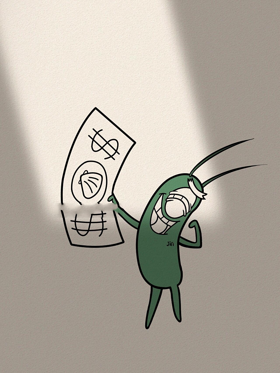 原创|海绵宝宝简笔画|痞老板简笔画教程 ★痞老板