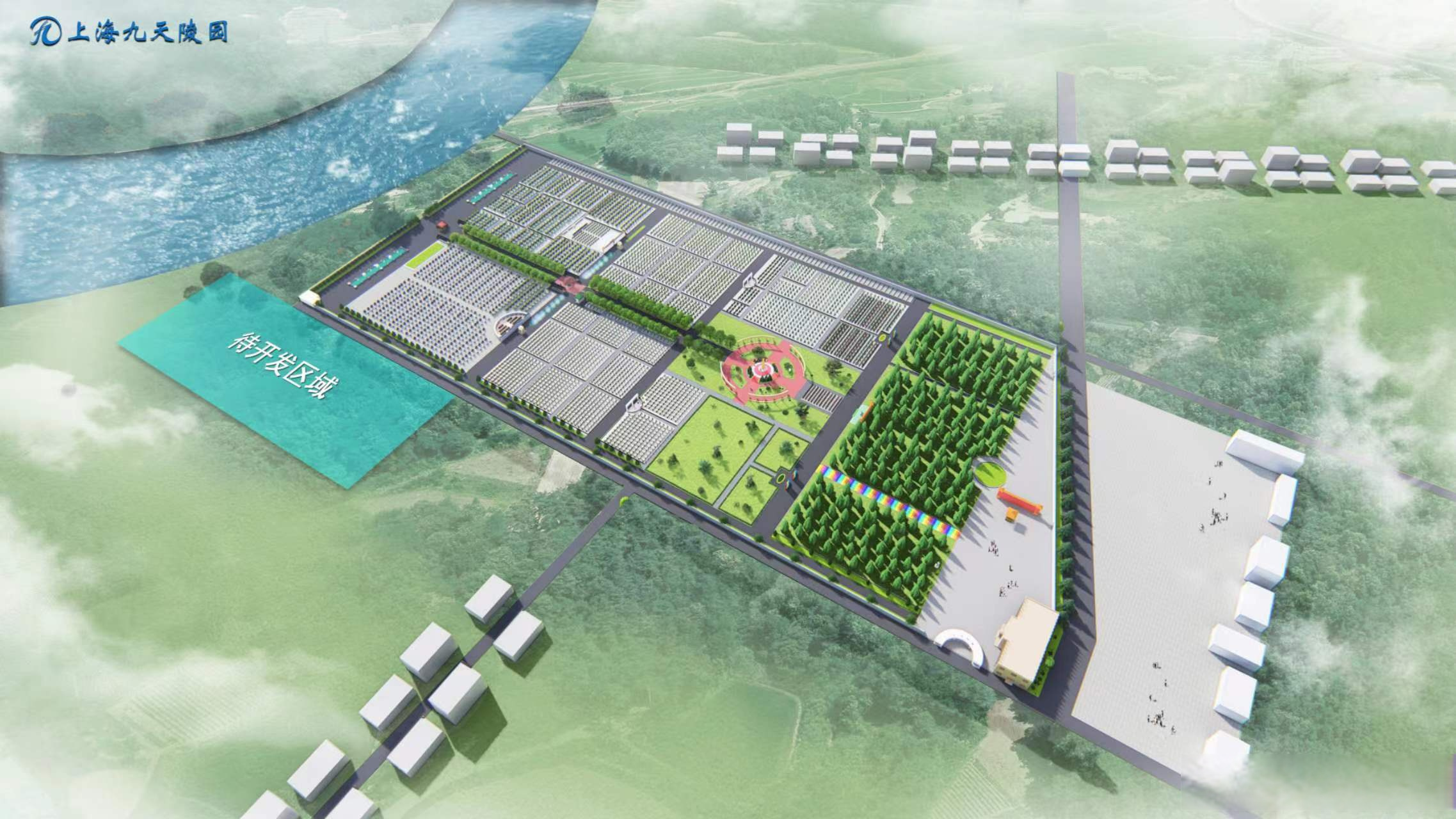 上海墓地-青浦九天陵园公墓价格地址介绍 , 上海九天陵园地址:上海市