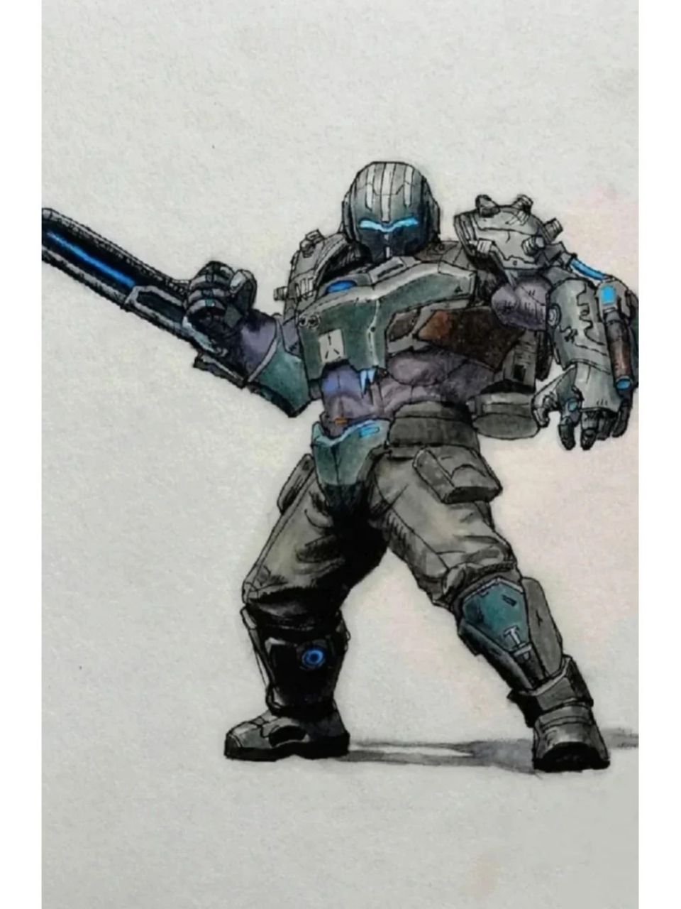 和平精英冰爆领主绘画 和平精英冰爆领主绘画