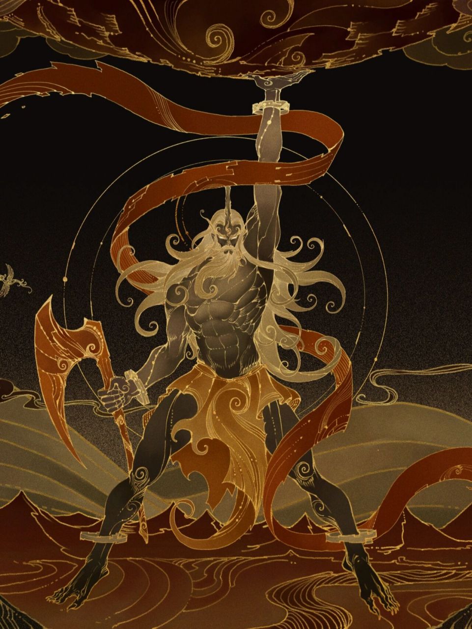 角色插画|盘古pt.