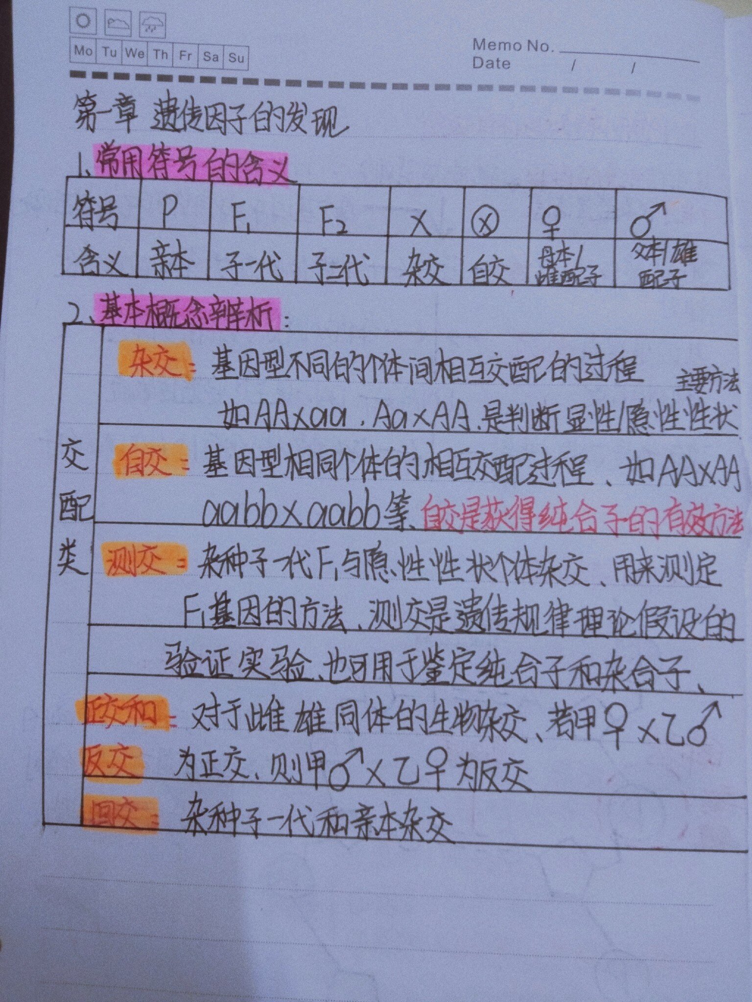 杂交的概念图片