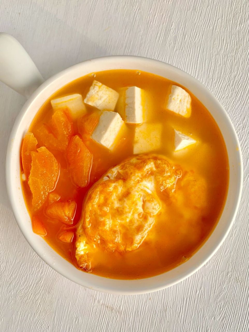 番茄豆腐鸡蛋汤!超好喝的减脂餐! 清爽刮油,汤汁鲜美!