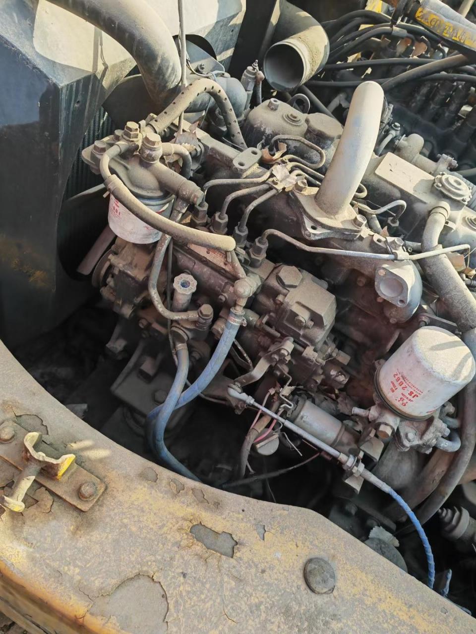 五十铃4jg1带增压发动机