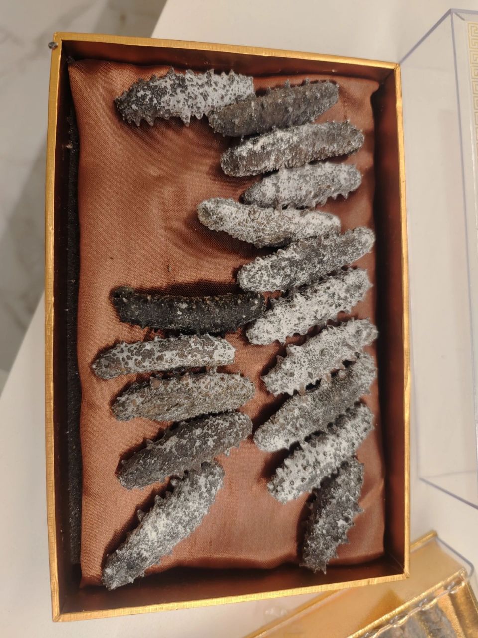 海参发白吓一跳,看着又不像发霉 不上网查下不敢动了内行人自查,如果