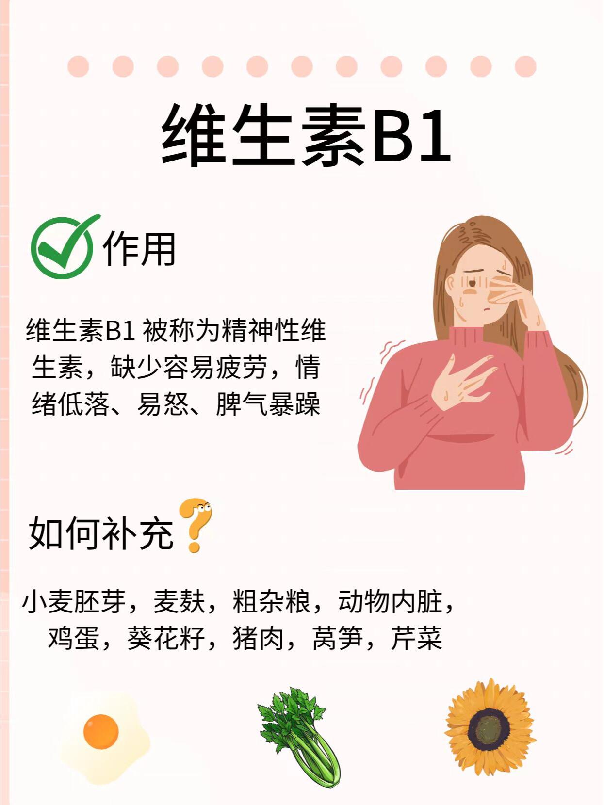 95【维生素b1】95 73作用: 维生素b1被称为精神性维生素,缺少