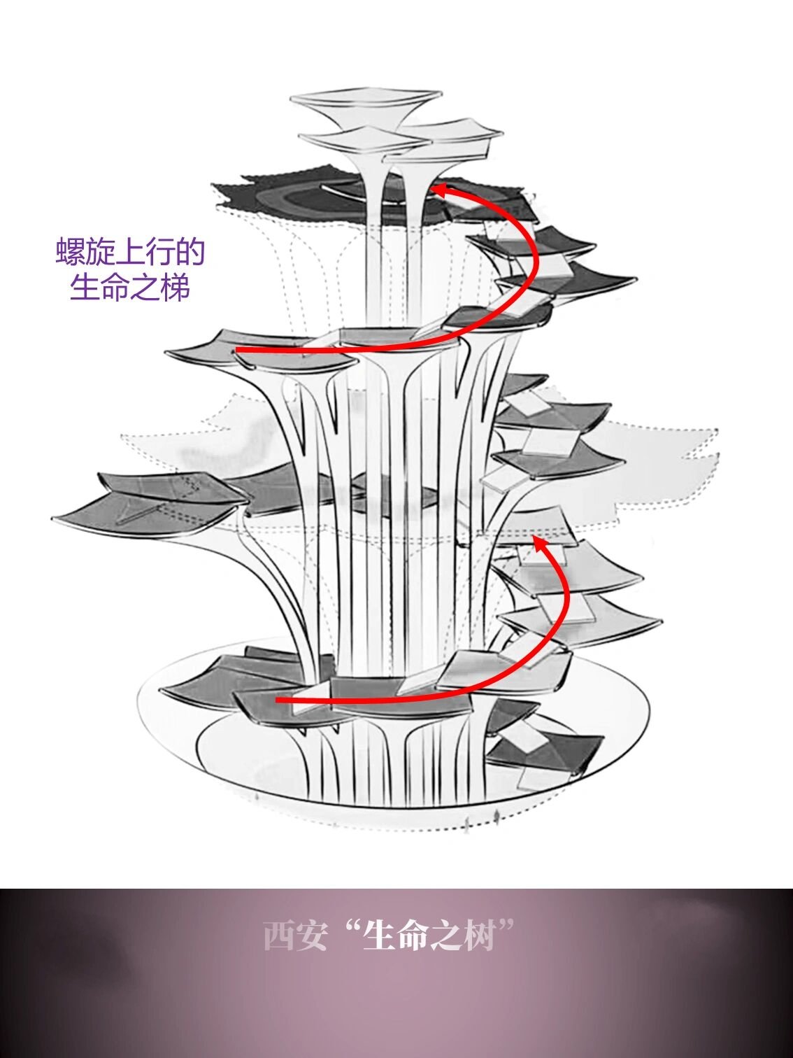 西安华润生命之树 西安华润ccbd生命之树 建筑大师heatherwick设计 总