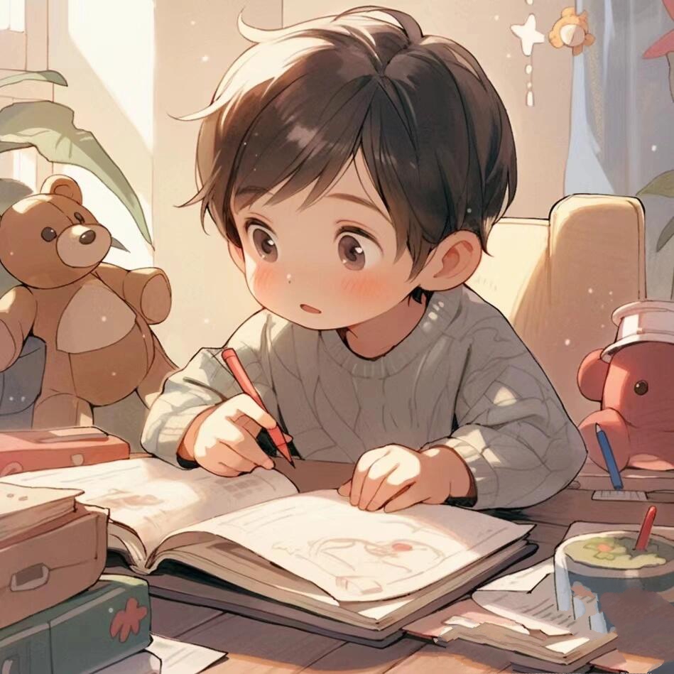 男生小学 霸头像