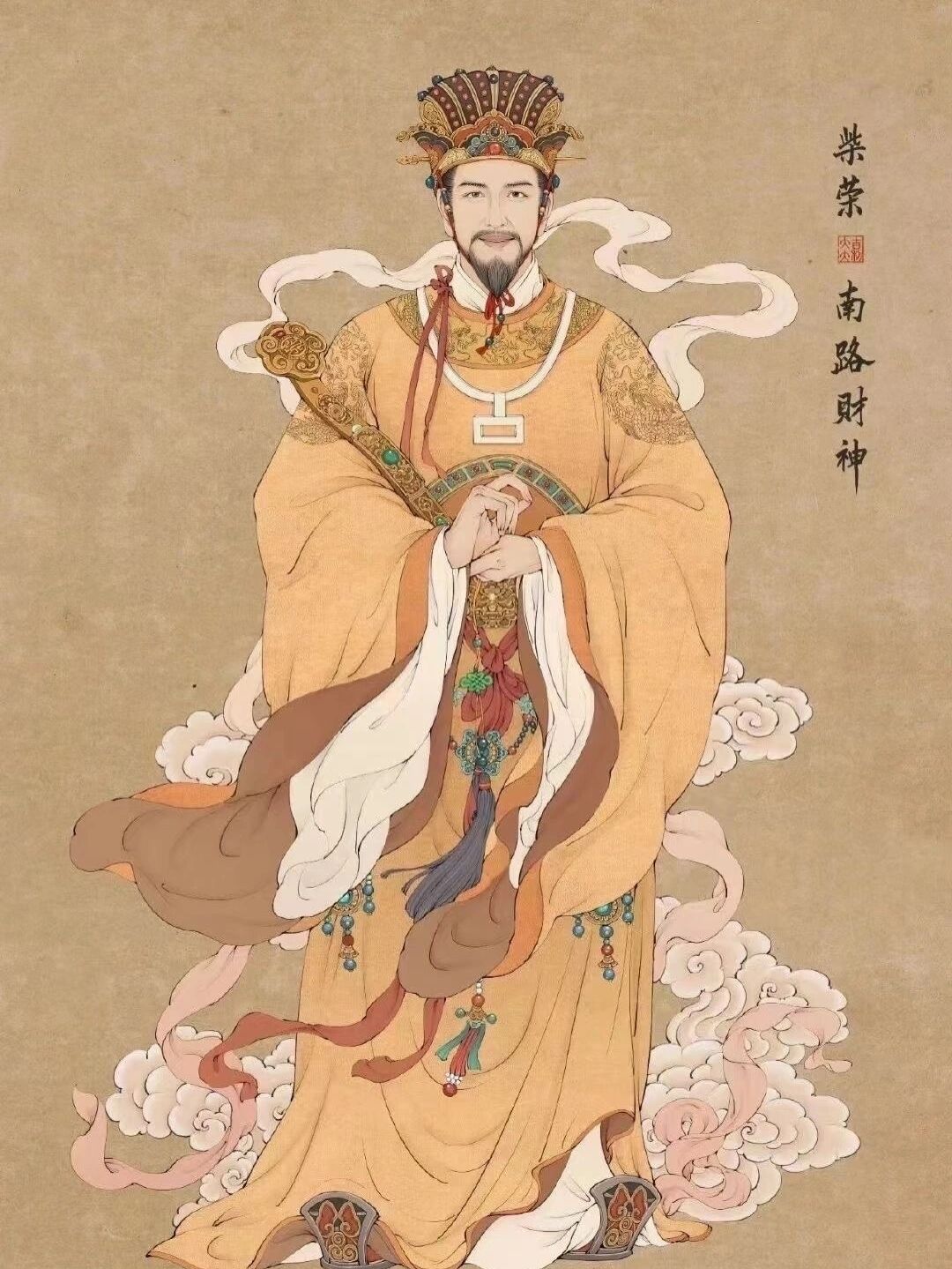 初五迎财神,到底迎的是哪五路财神呢 五大财神,分别是东路财神比干,南