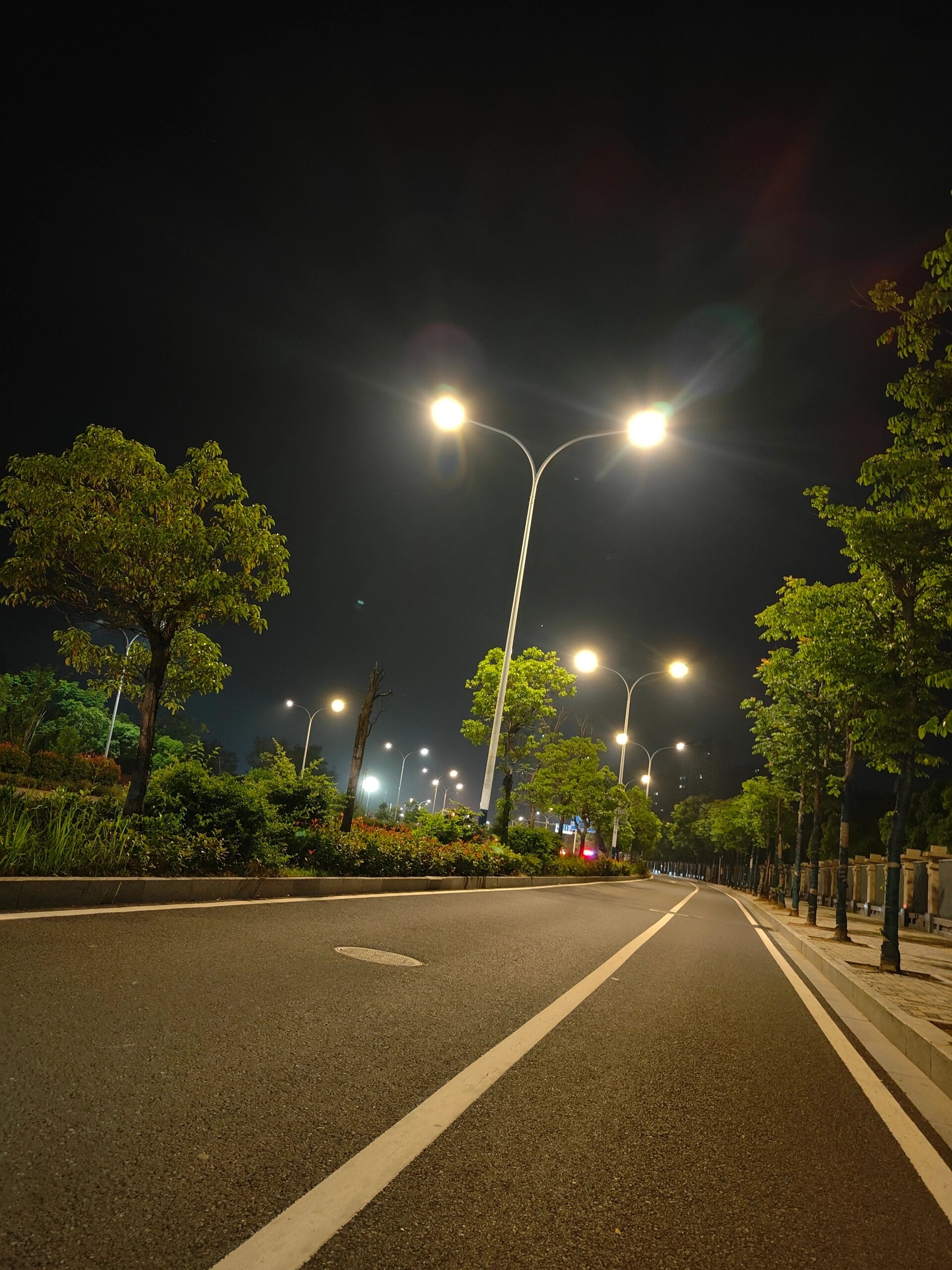 9499街道路灯夜景94 原创图片