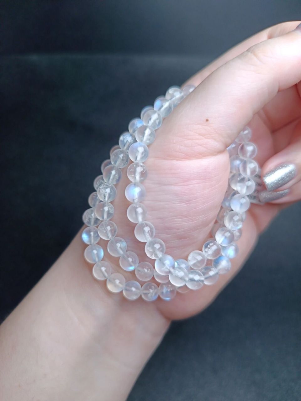 96蓝月光石手串97 96蓝月光石手串97 蓝月光