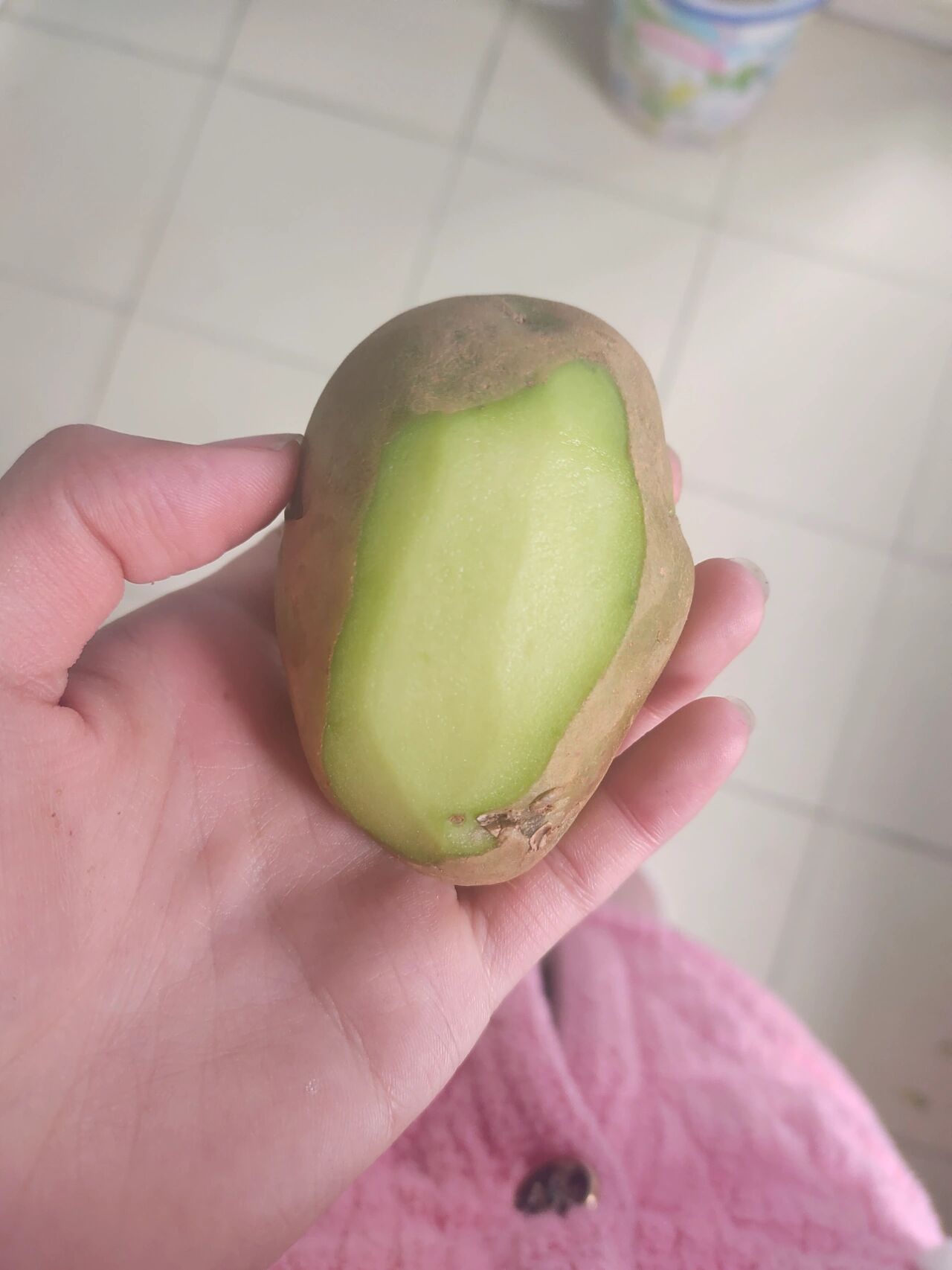 绿皮土豆能吃吗