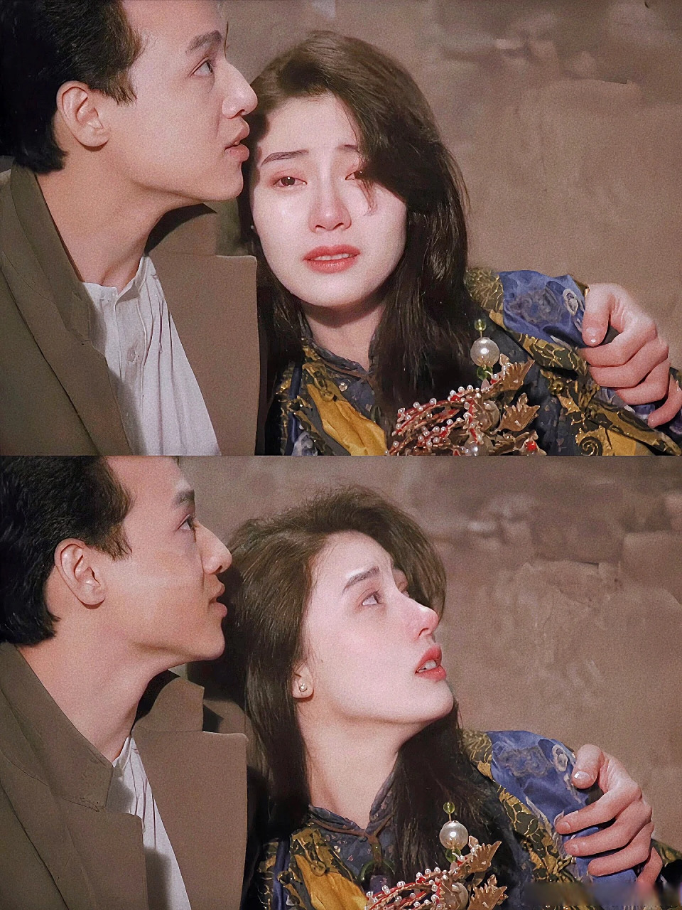 李嘉欣就是小说女主照进现实,原来真的有人可以哭得梨花带雨的