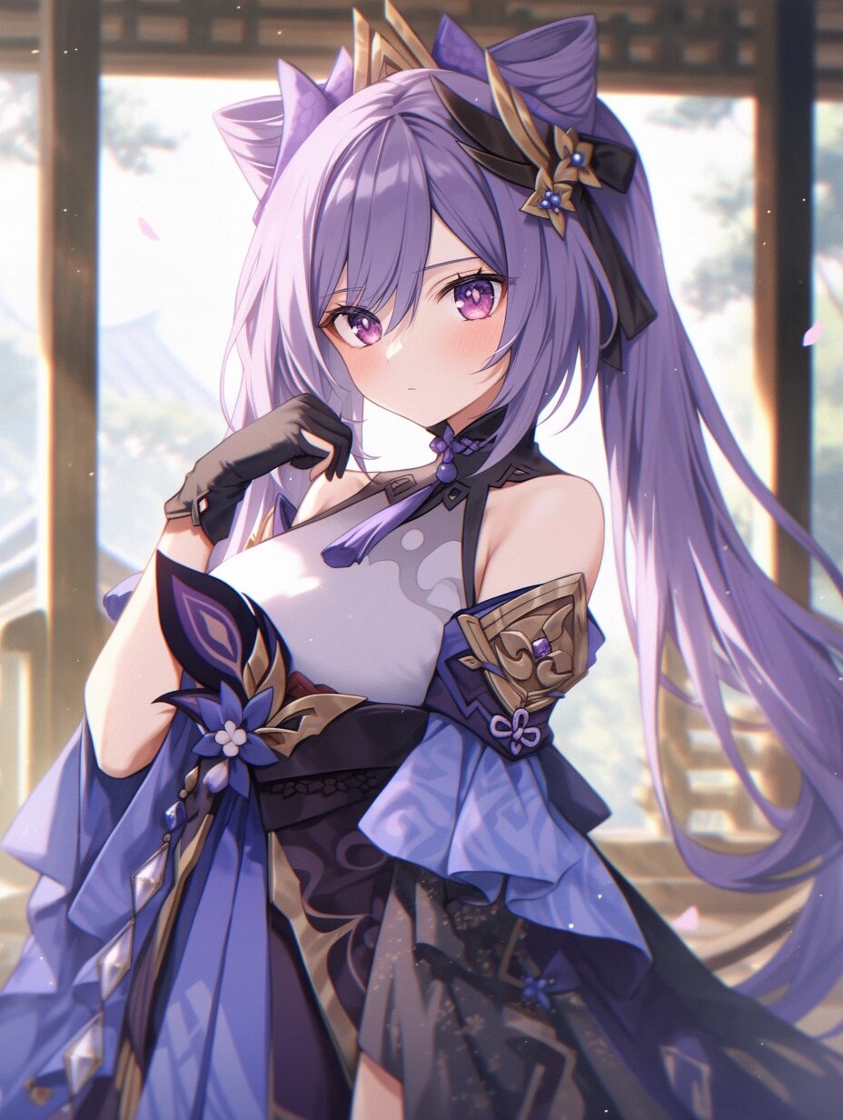 【原神|雷电将军】最美的雷电女神 雷电将军,游戏《原神》中的5星雷系