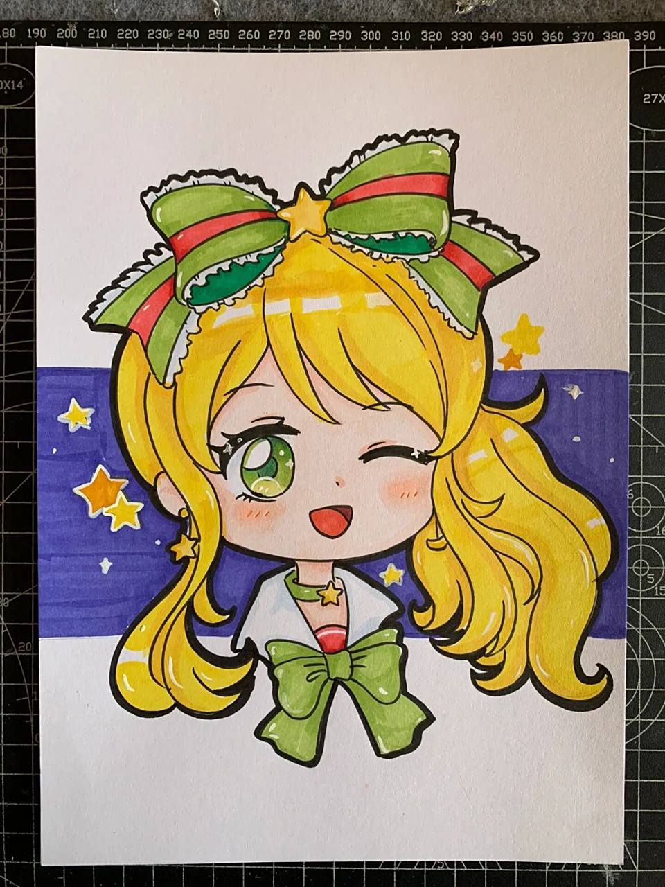 q版动漫女生头像(01) 网图孩子们都画腻了,打算自己做一系列适合低龄