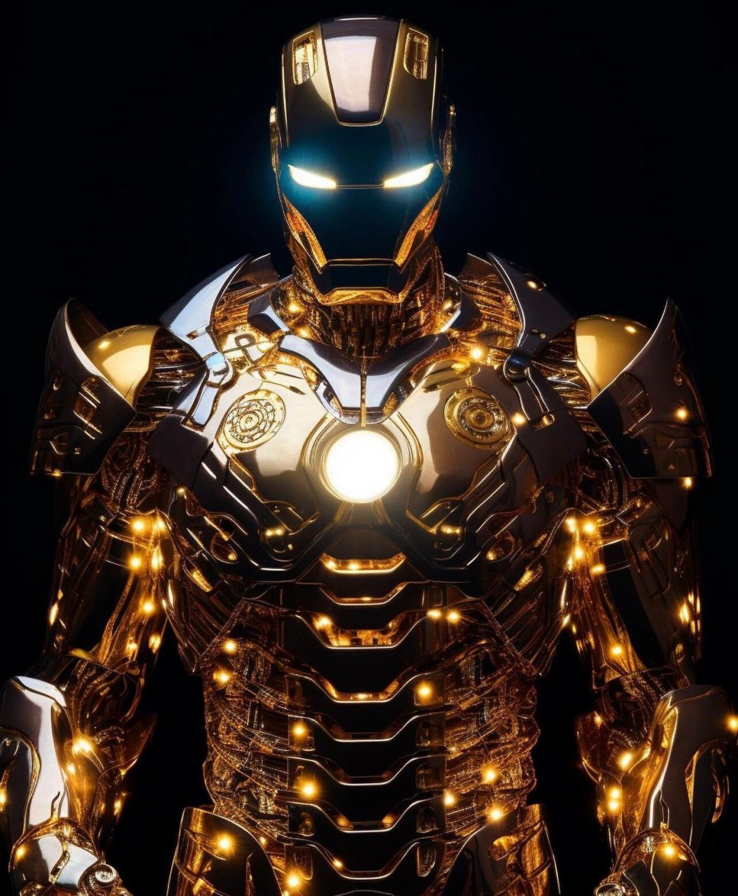 【4k超清壁纸】钢铁侠———金色铁人