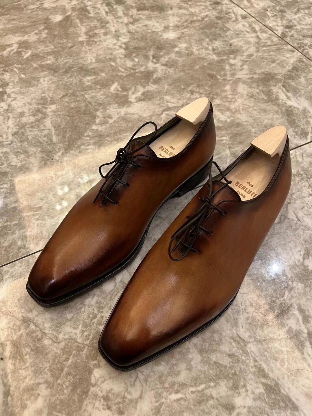 顶奢品牌berluti alessandro经典牛津鞋 顶级奢侈品牌be