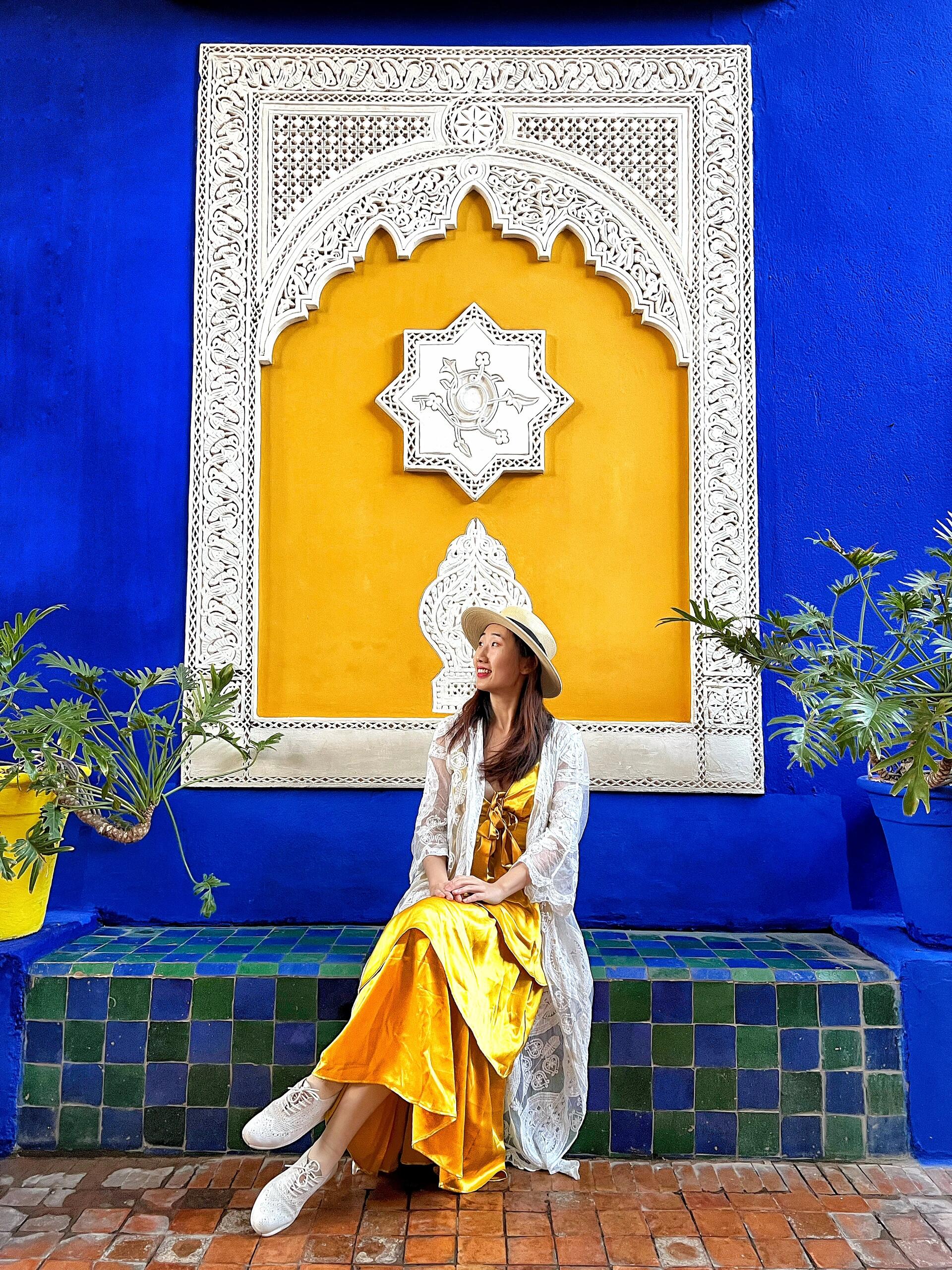 去摩洛哥旅游这样穿,拍照美到爆78