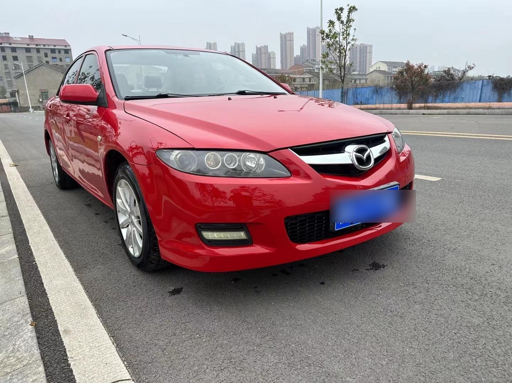 到店2012年东瀛宝马弯道王子  马自达6,最美红色,  回去不用投资一