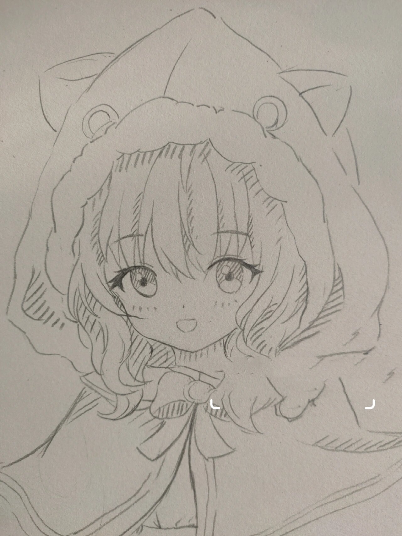 动漫人物,线描练习,内含步骤