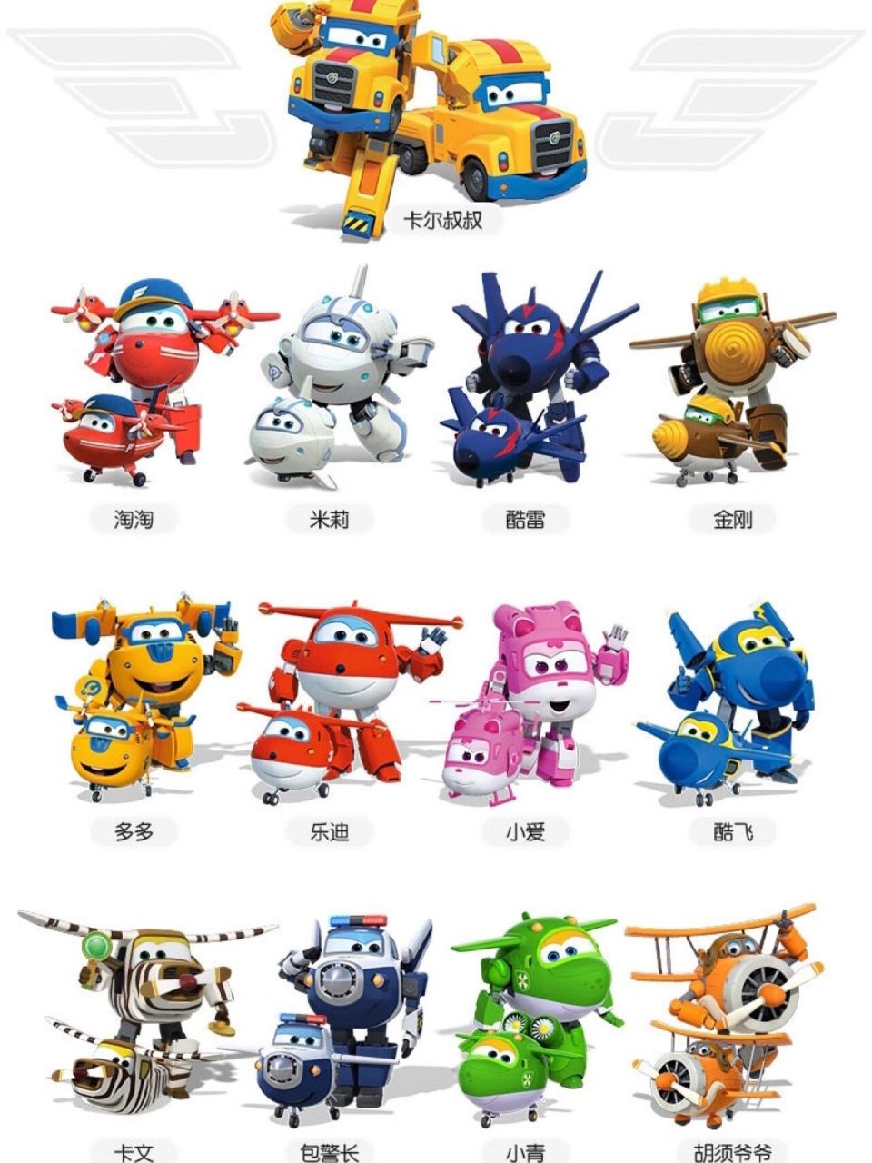 超级飞侠家庭成员8215超级飞侠人物8215 宝妈们,快来补课喽