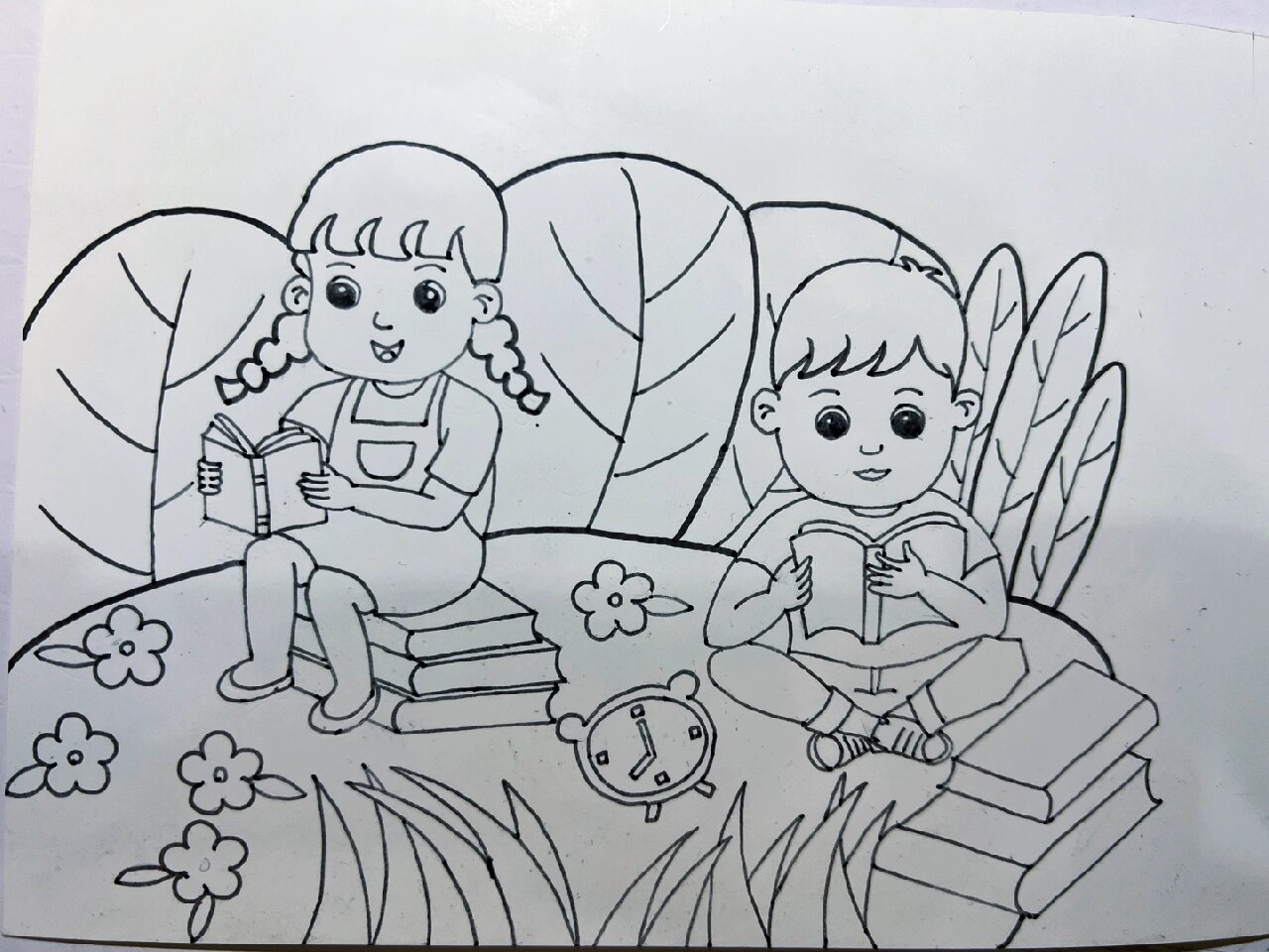 小学生阅读手抄报|读书手抄报