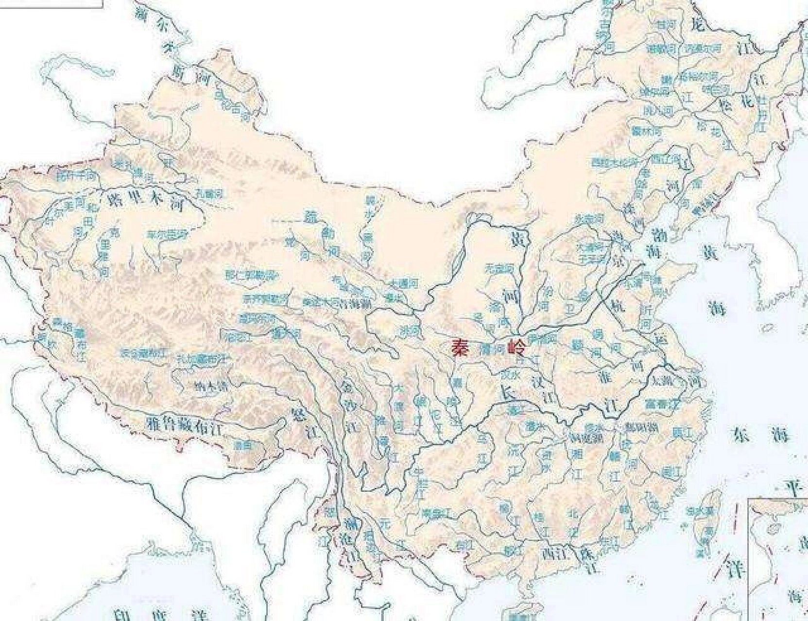 中国河流水系图 1,我国的河流 我国的河流,湖泊分布图如下所示,其中