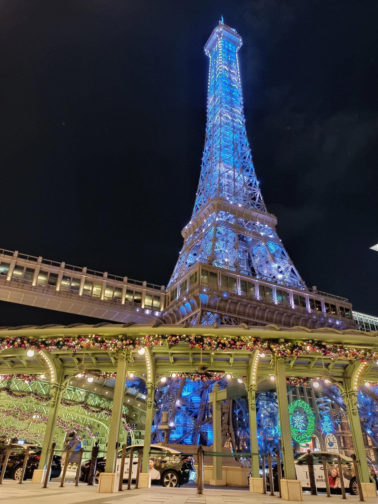 澳门夜景摄影78巴黎人铁塔