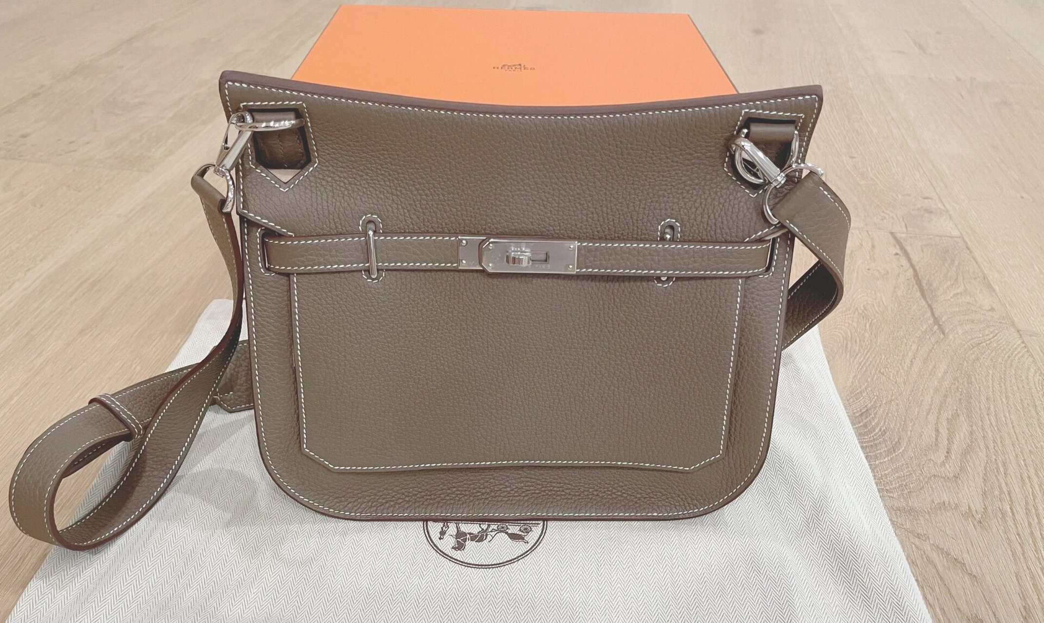 9694 爱马仕 吉普赛28大象灰 全新 79 佛系出一只专柜抱出的