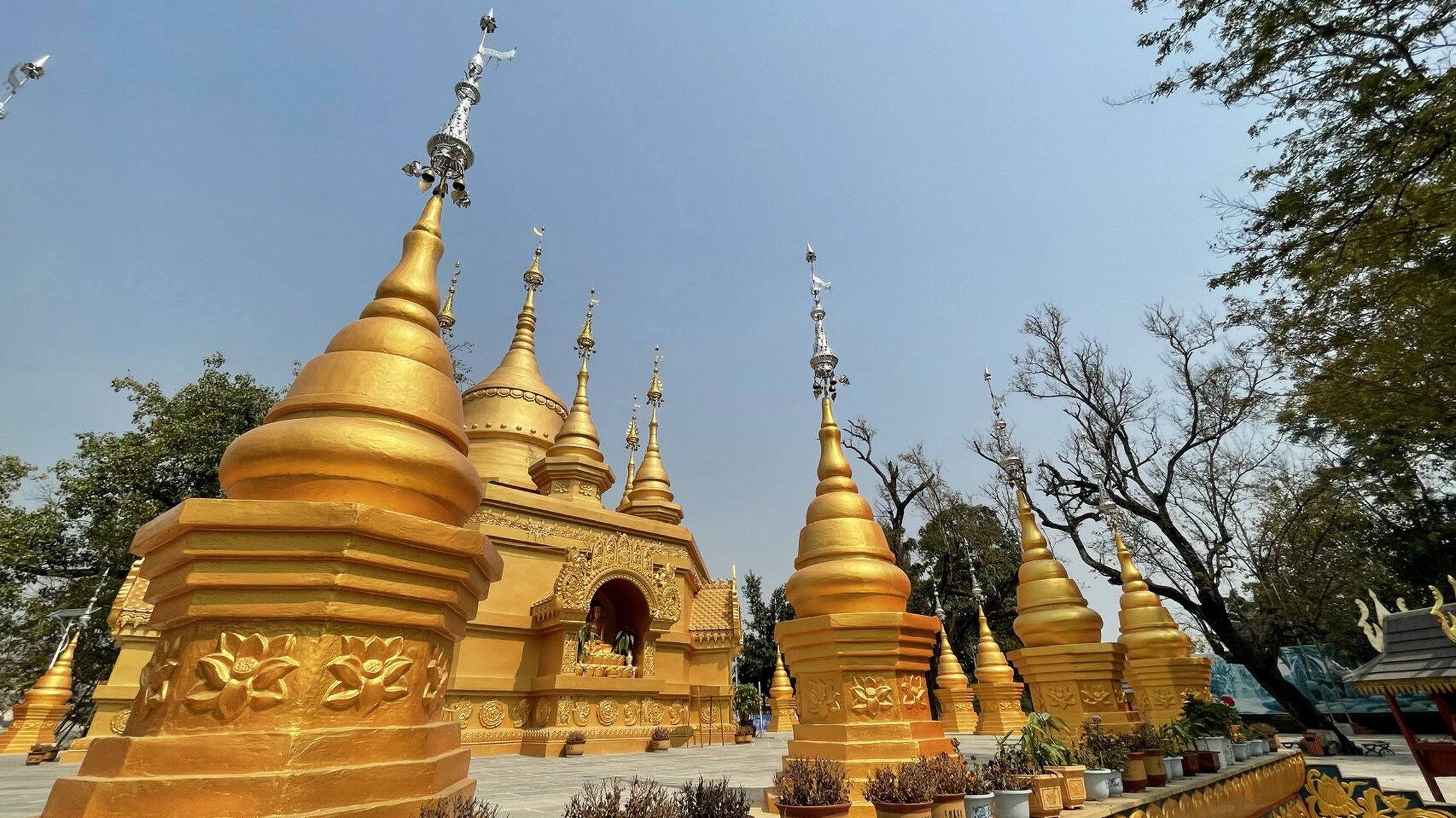 临沧.双江. 景亢村,傣族村寨.