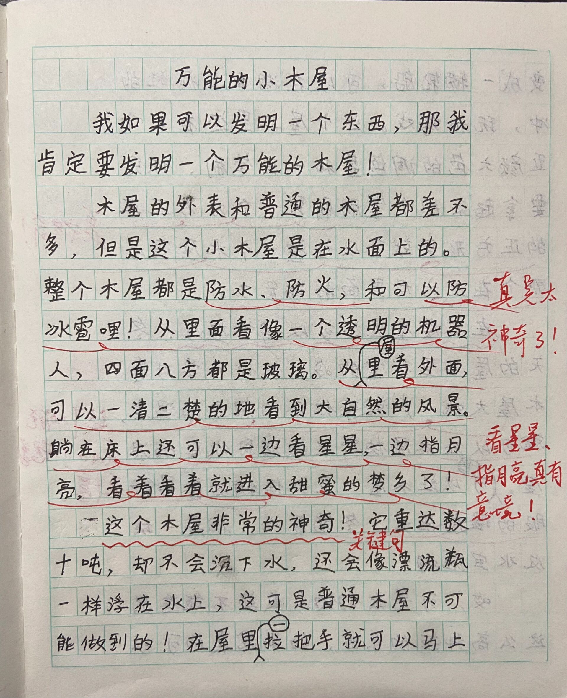 我的奇思妙想作文图片