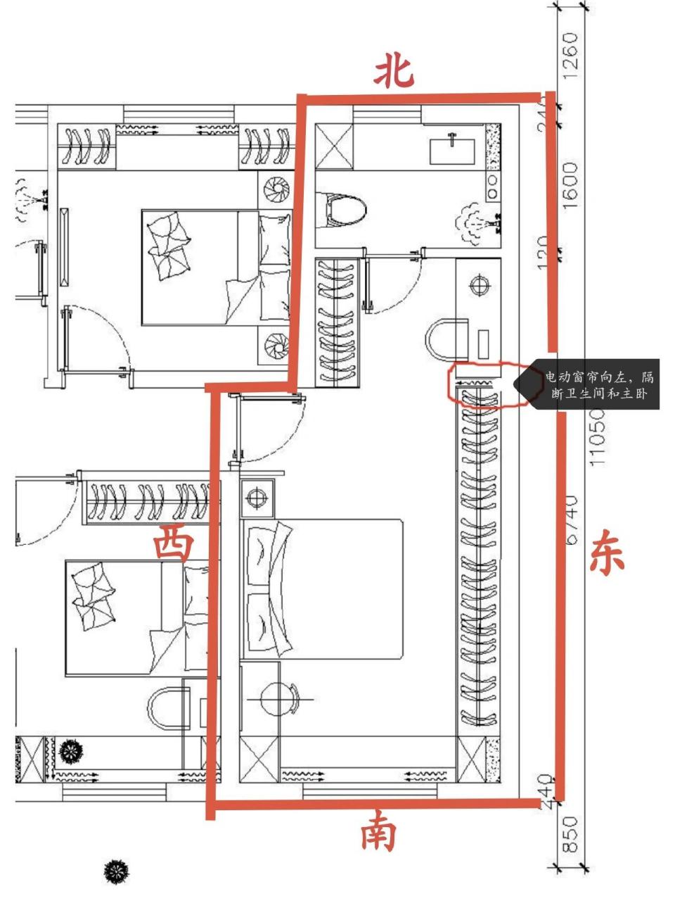 怎样算床头朝西图片图片