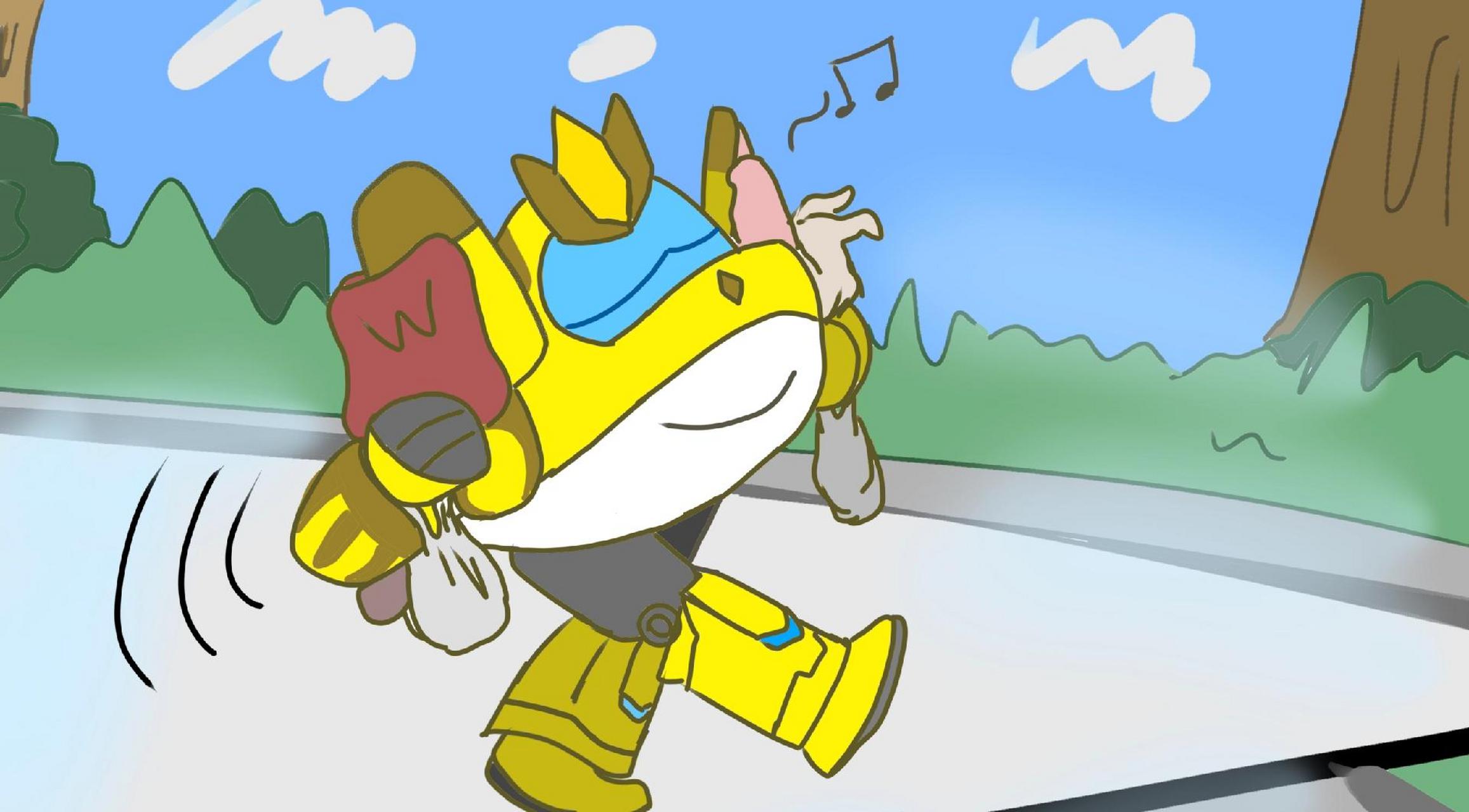 金小子的日常(7)乐迪金小子,等你出事的时候你就完了#超级飞侠 #渣画