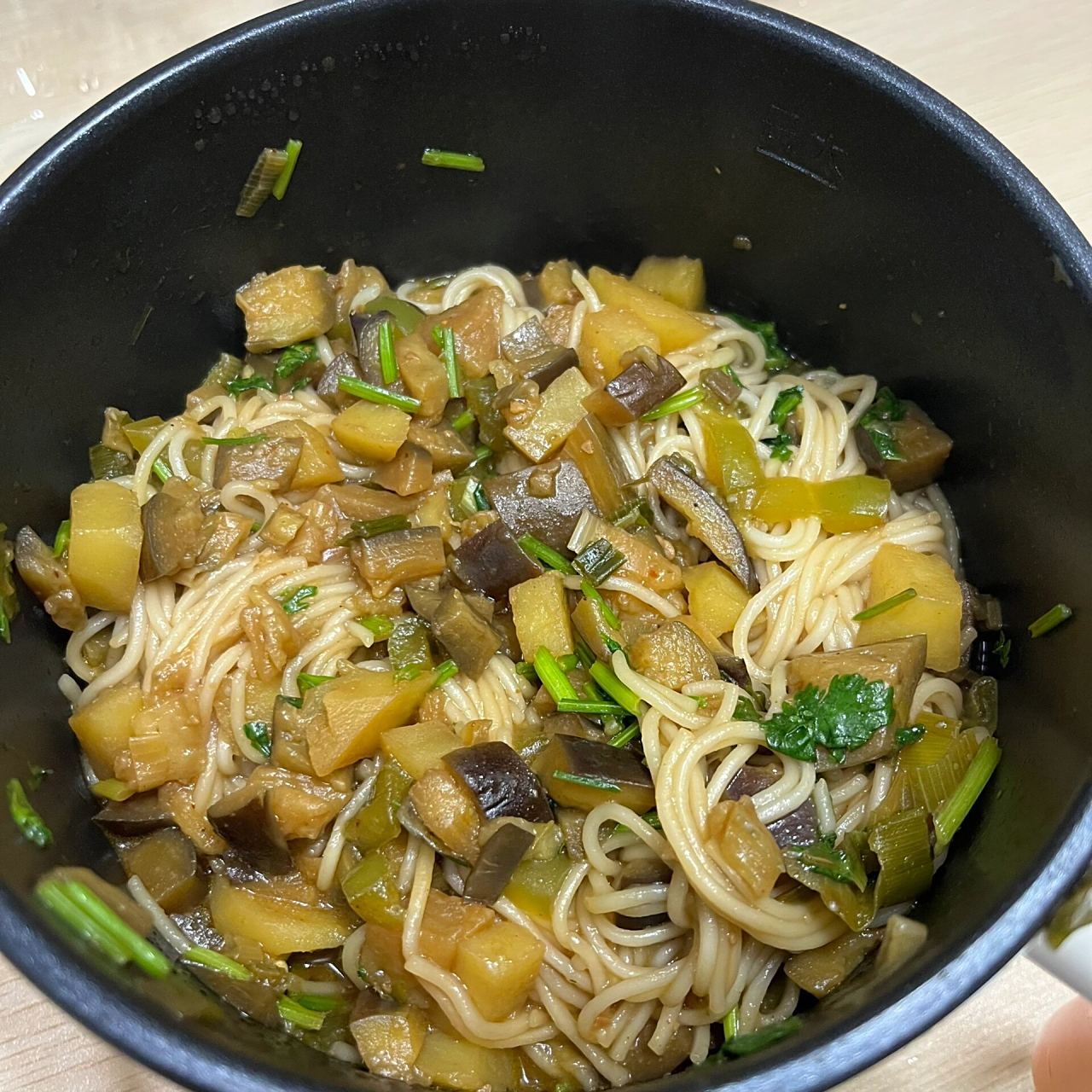 好吃的挂面:陈克明圆面条 这个面条好好吃呀,去买挂面超市一水水的陈