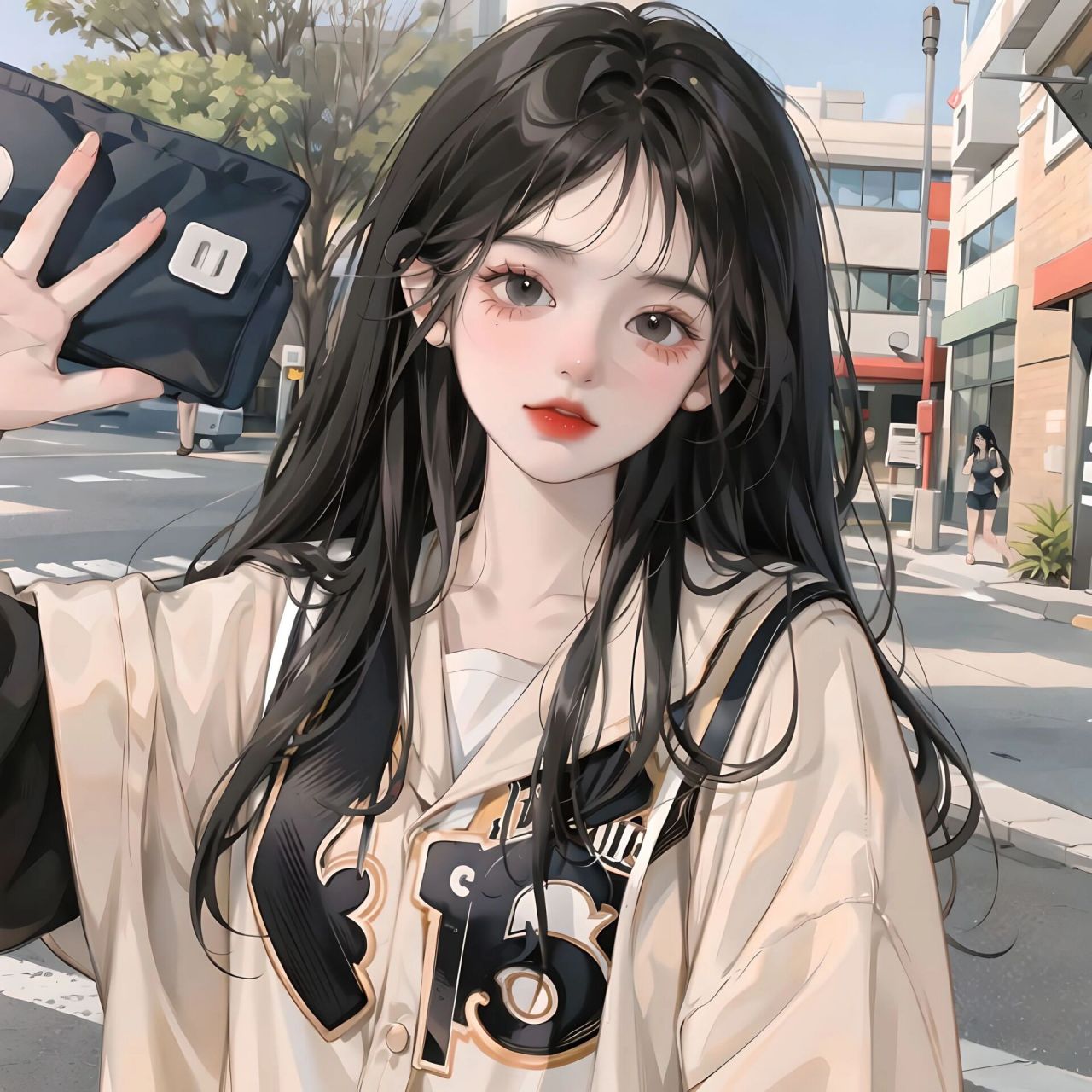 校园少女•女生头像～ 怎么办对这种制服就是没有什么抵抗力～ "海