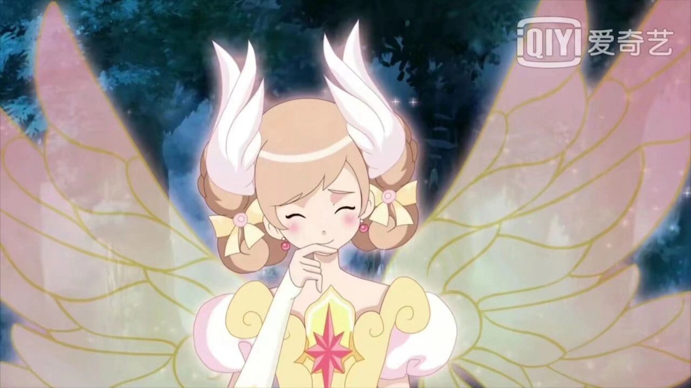 《小花仙》第四季 夏安安(安琪儿女神) 截图来源:爱奇艺 话题