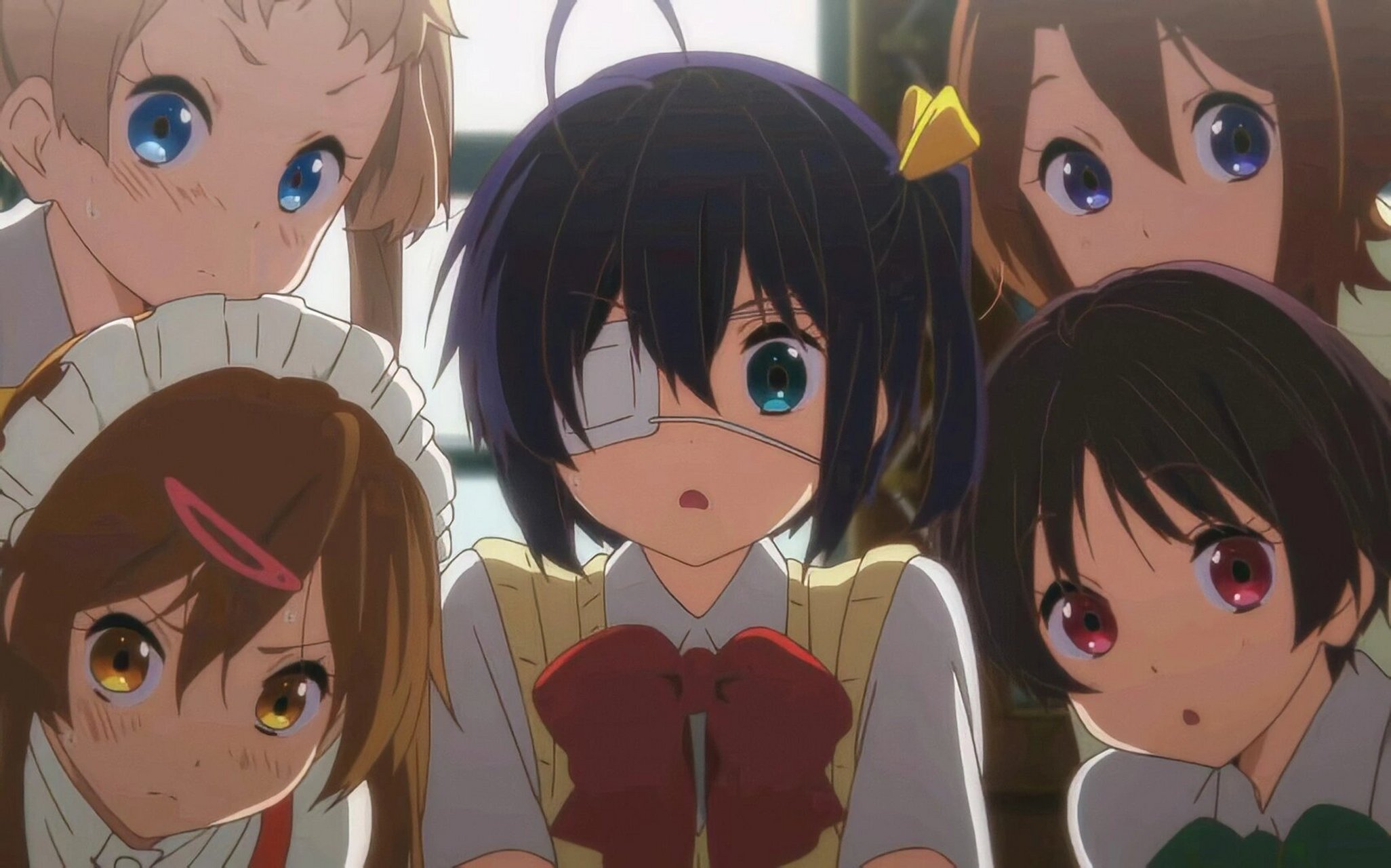 中二病也要谈恋爱电脑桌面壁纸 原图放在图二了,大家自行截图