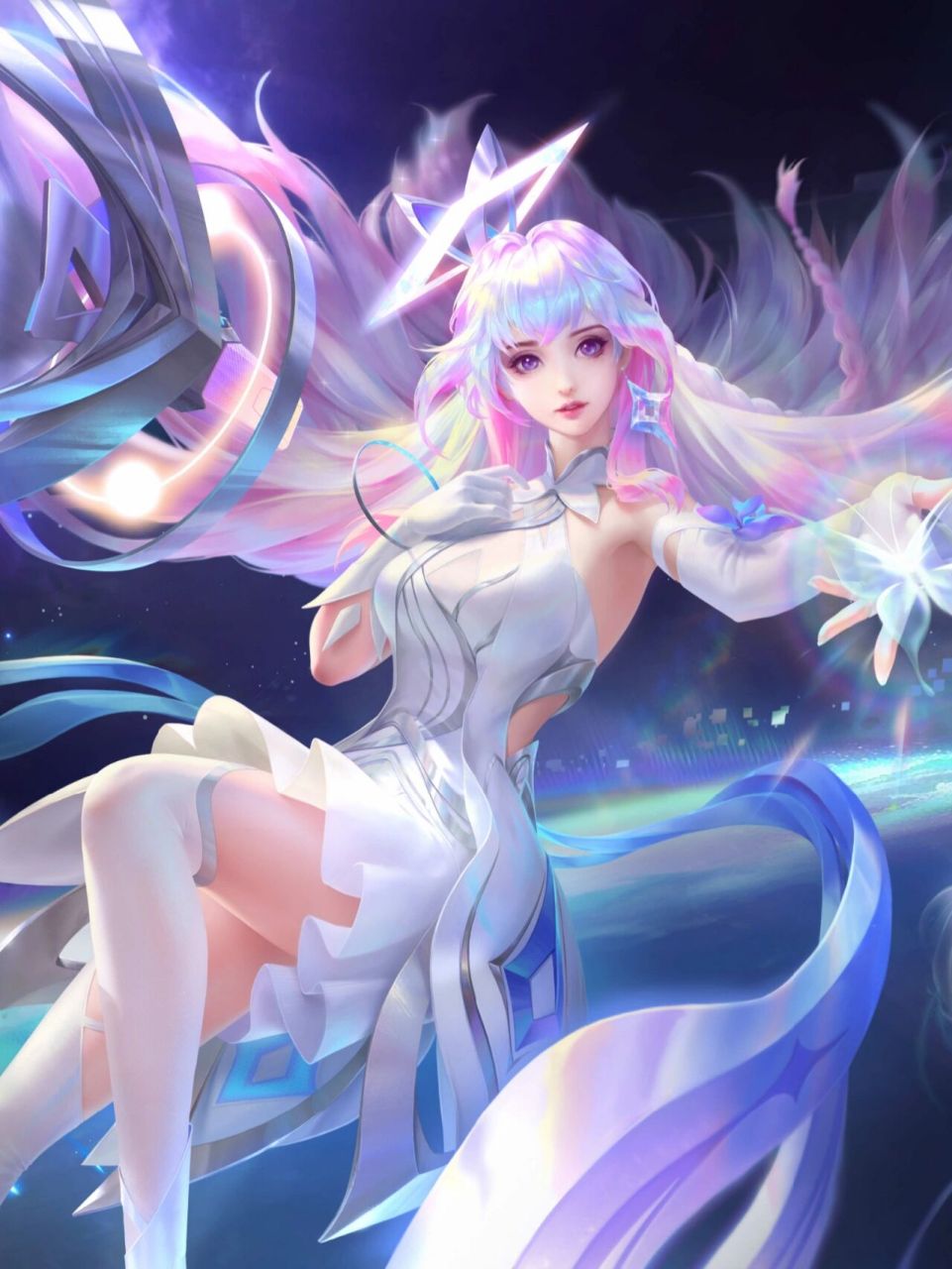 王昭君新皮肤星穹之声-高清无水印海报