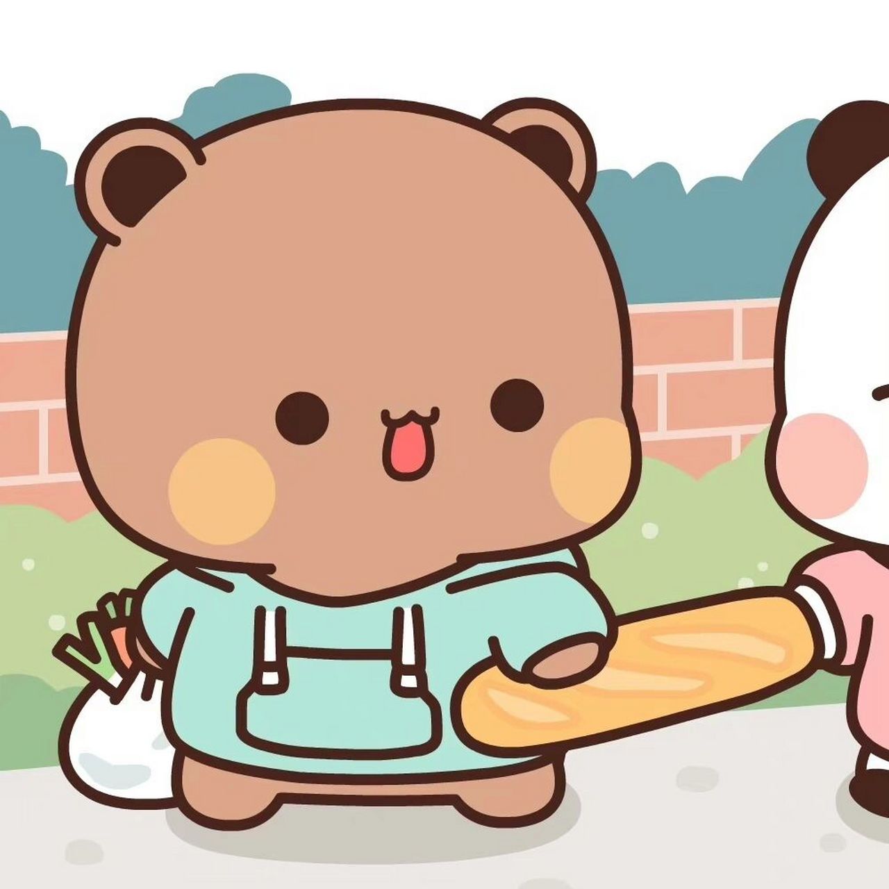 吃许片的一二布布太可爱了97一二布布头像 来自作者黄小b