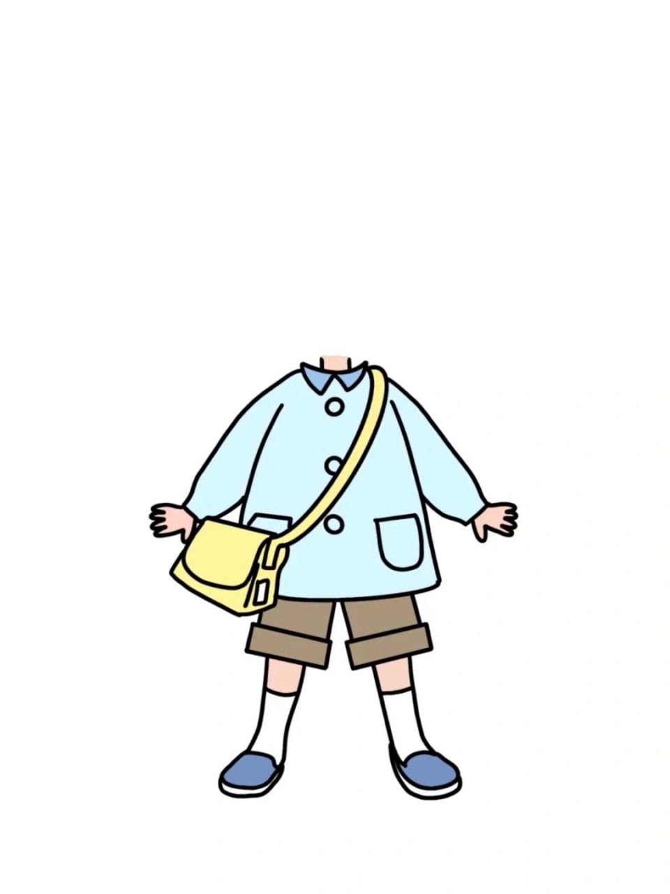 宝宝卡通头像抠图素材