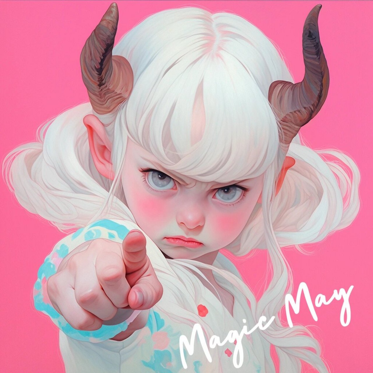 女生头像丨暴躁的小女孩,心情就是好不起来.