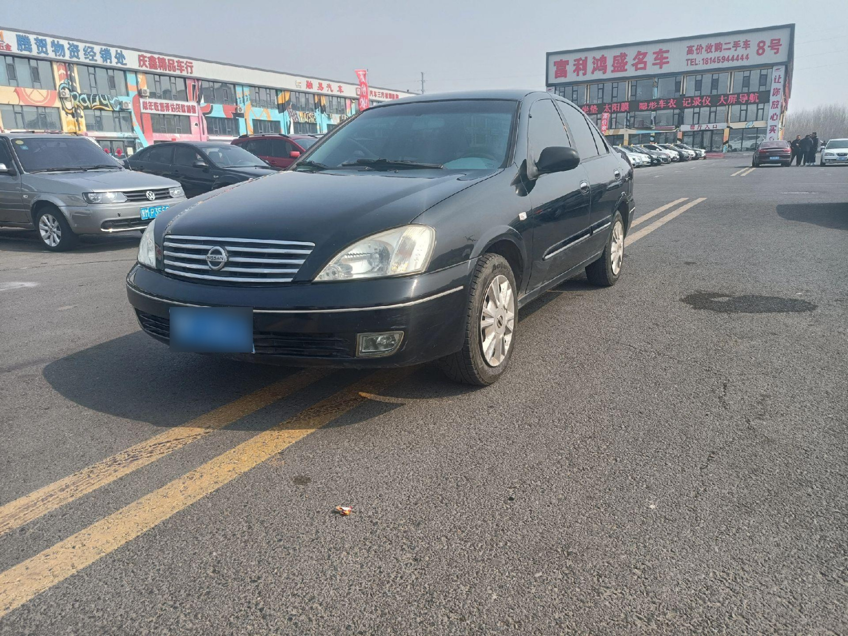 06年尼桑阳光,手动挡,一大半原车漆,发变无敌! 代步练手开回家!