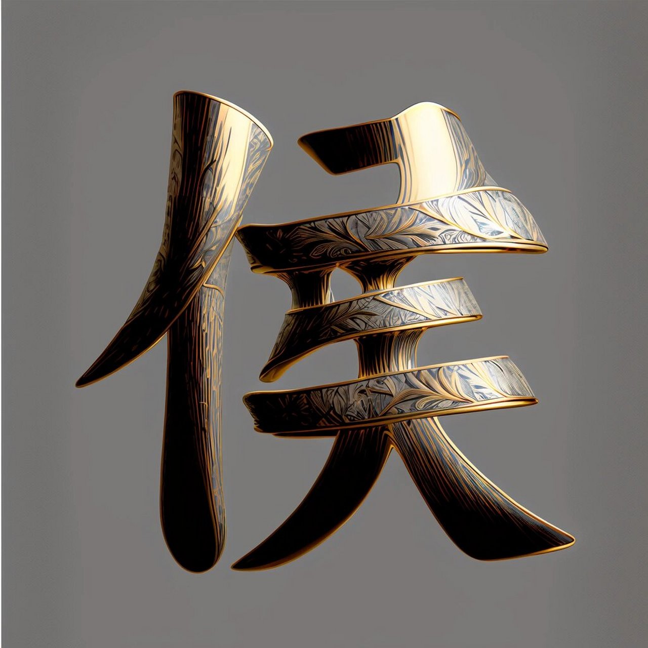 ogo·侯 流光溢彩的文字,流光溢彩的姓氏头像,姓氏logo,可以专属定制