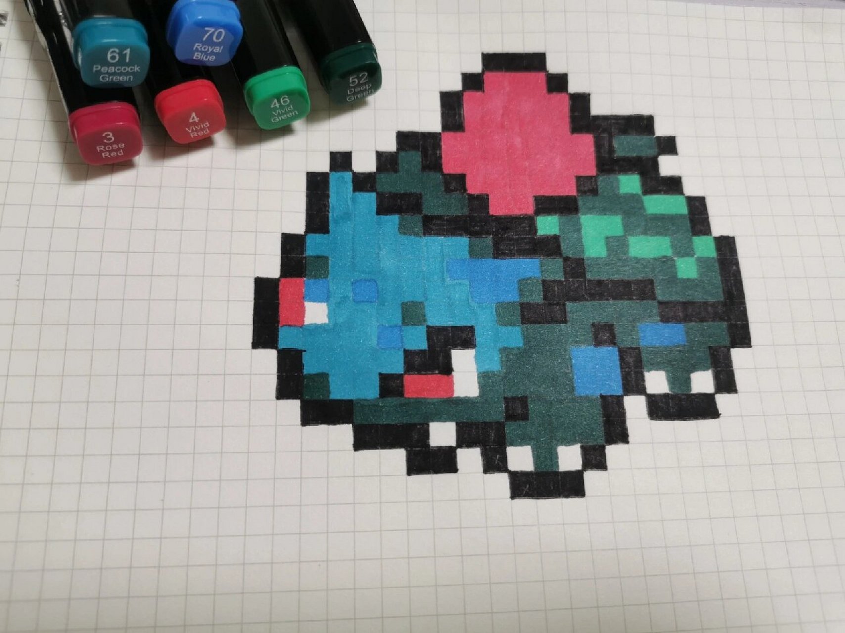 像素画 妙蛙草