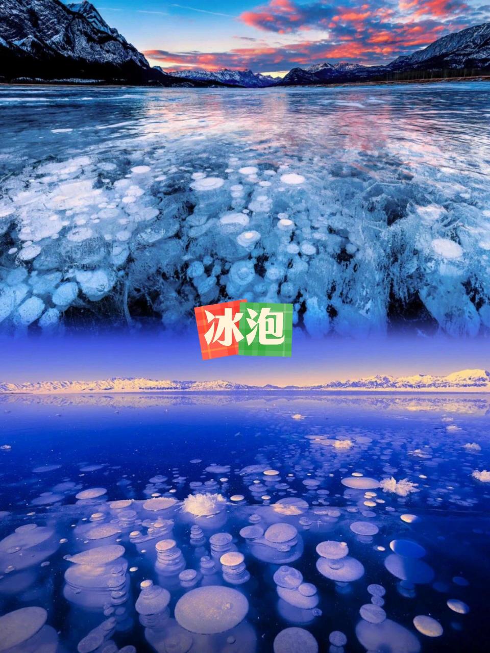 每日地理:冰泡 「地理一则」 93简介 冻结的湖泊中出现冰泡的自然