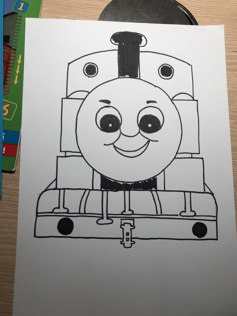 小朋友们都爱的托马斯小火车简笔画 幼儿园要求推荐情绪类绘本 然后要