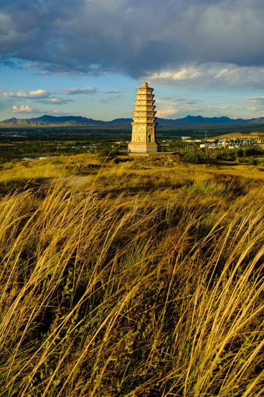 古建筑|内蒙古巴林左旗 辽上京南塔(辽) 内蒙古现存辽塔有一个显著