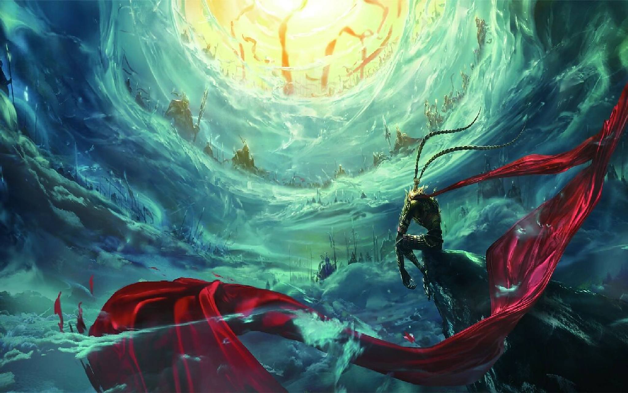 大圣归来——壁纸(一) 时隔多年,还是觉得大圣归来的壁纸好帅!