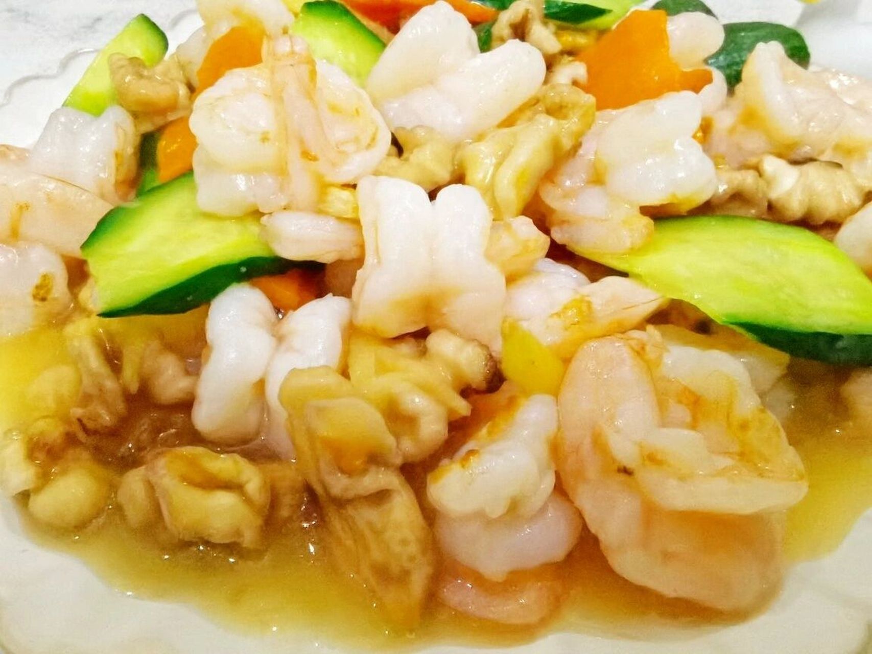 学生补脑健脑91益智美食,核桃仁炒虾仁 核桃是补脑首先,营养丰富